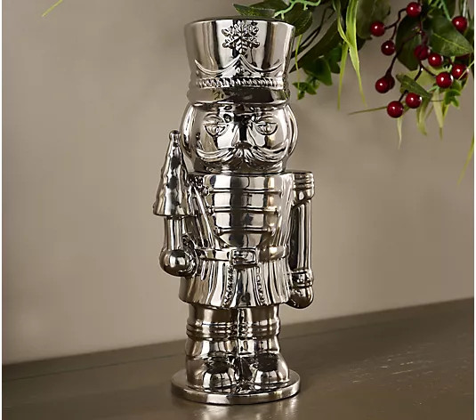 HomeWorx by Slatkin + Co. 6oz Filled Nutcracker Candle - QVC.com | QVC