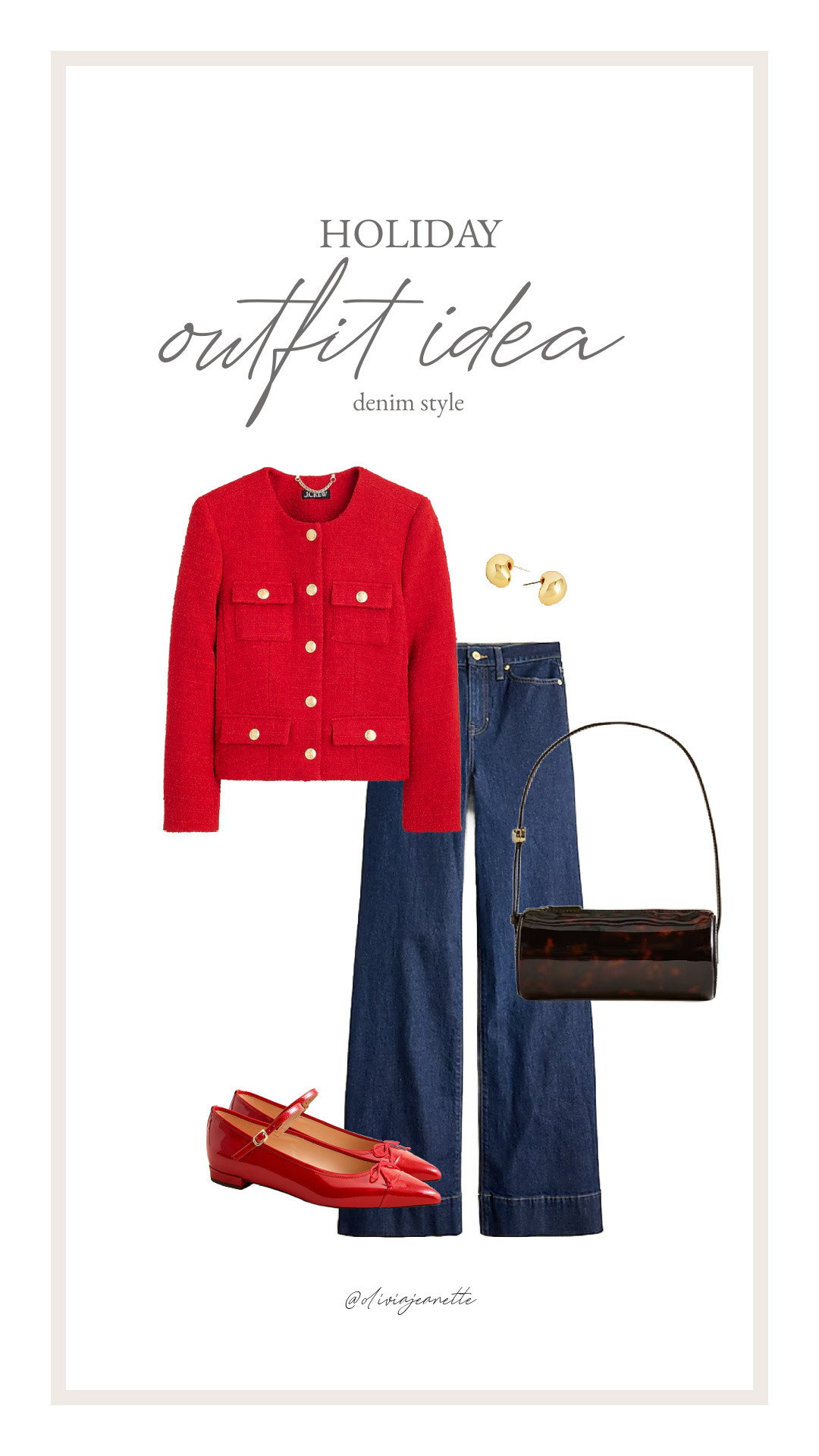 HOLIDAY outfit idea currently on sale! Up to 50% off J.crew styles!  

 #LTKSeasonal #LTKSaleAlert #LTKParties