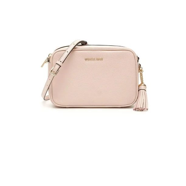 Michael Kors Ginny Ladies Small Soft Pink Leather Crossbody Bag 32F7GGNM8L187 | Walmart (US)