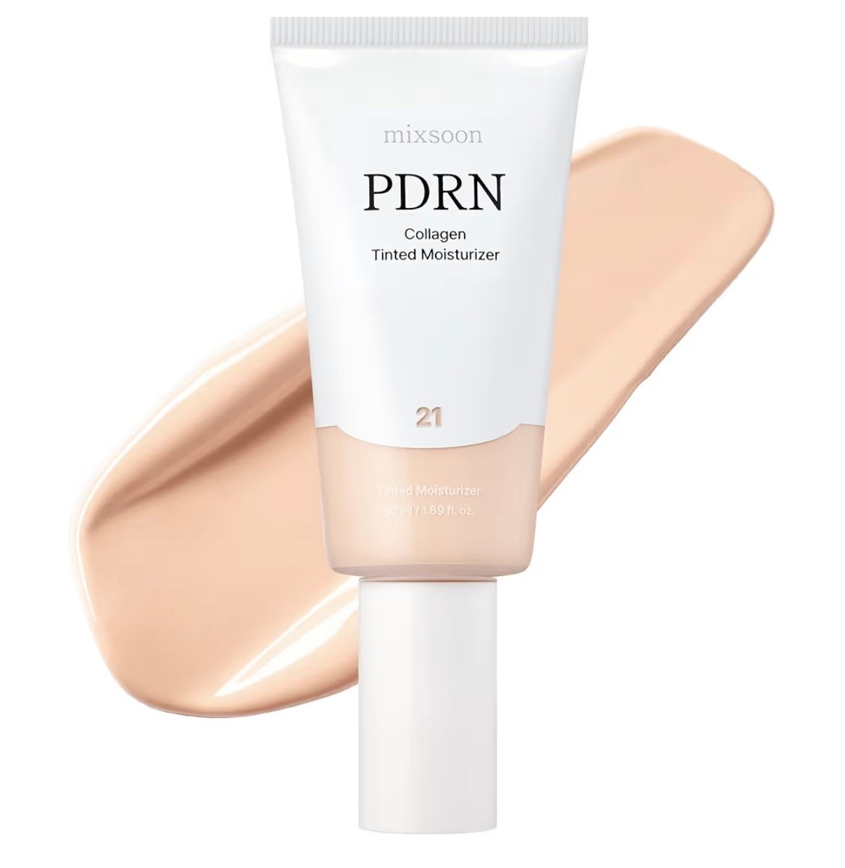 mixsoon PDRN Collagen Tinted Moisturizer No. 21 Aura - Skincare-Infused Base with Rice PDRN & Peptides, 24H Vibrant Glow & Luminous Hydration, 10 Shades 50ml / 1.69 fl.oz. Korean Glass Skin

#LTKselfcare #LTKBeauty