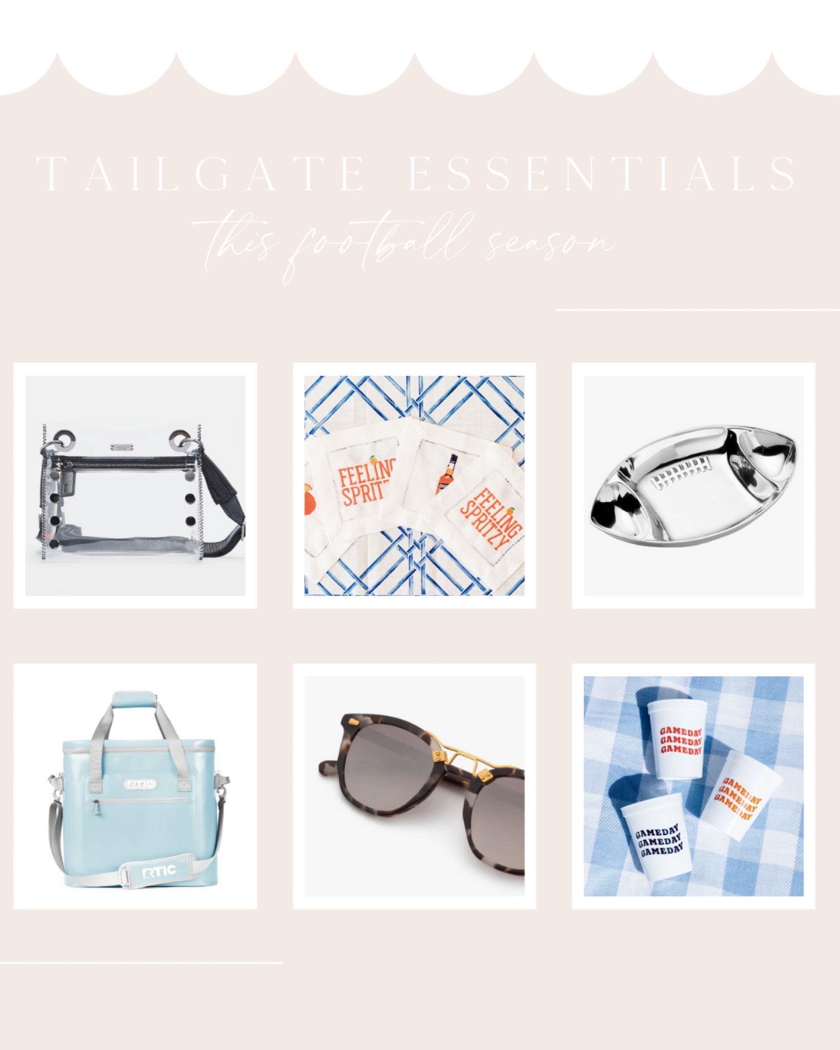 Tailgate essentials for football season this fall 💙🧡

#LTKfamily #LTKSeasonal