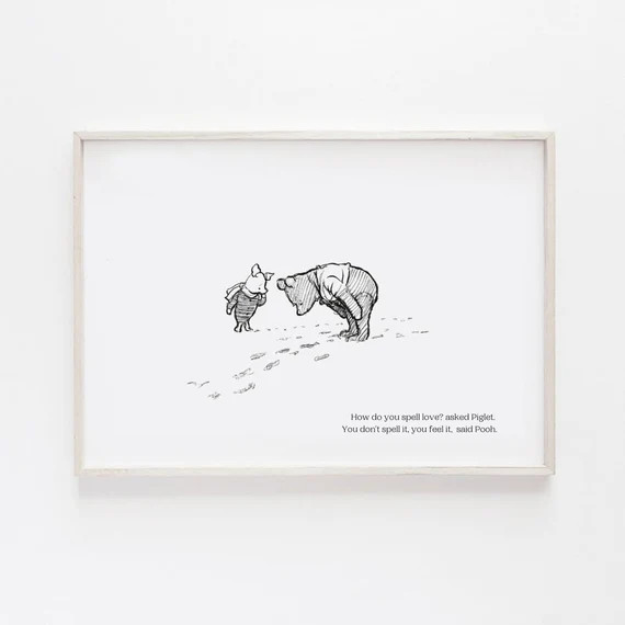 Winnie the Pooh Print  Winnie the Pooh Quotes Print  Winnie | Etsy | Etsy (US)