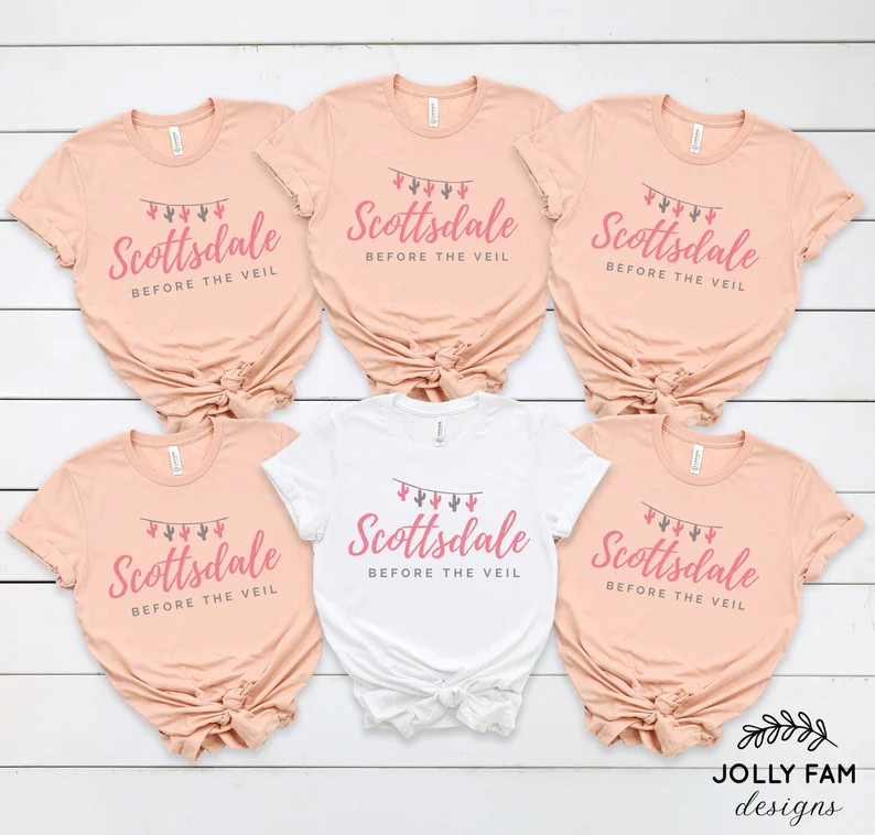 Scottsdale Bachelorette Party Shirts Arizona Bachelorette - Etsy | Etsy (US)
