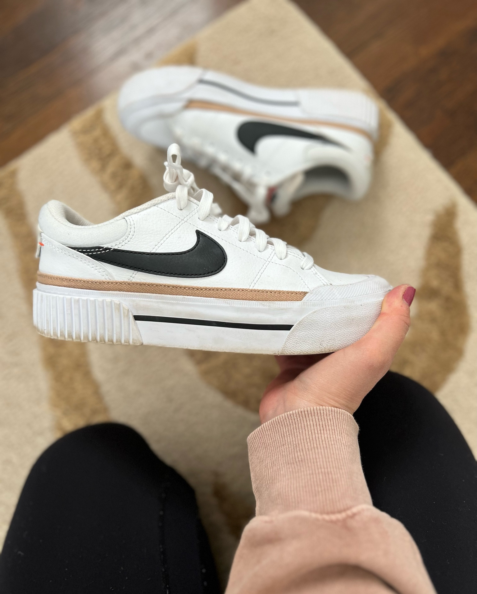 Best neutral Nikes back in stock! Lots of sizes available. Love these so much and get constant compliments on them. 

#LTKshoecrush #LTKstyletip #LTKunder100