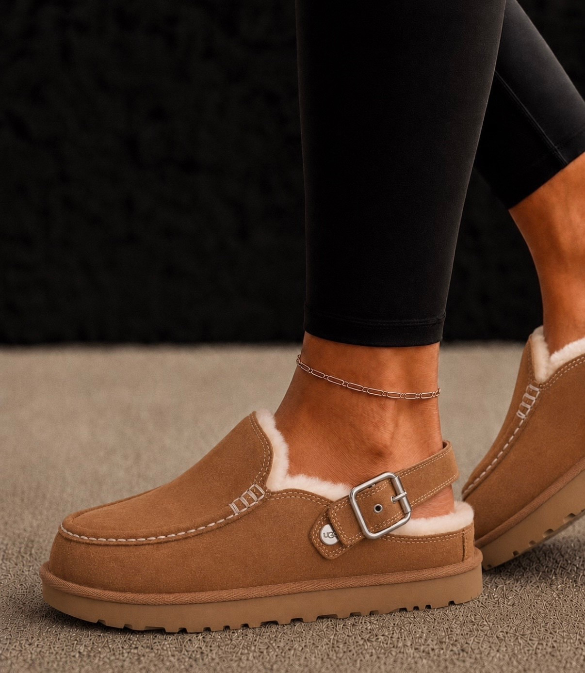 Ugh Goldenstar Evelina Clog runs true to size