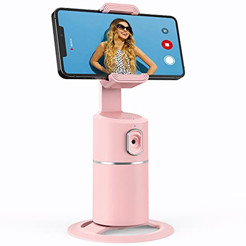 Auto Face Tracking Phone Holder, No App Required, 360° Rotation Face Body Phone Tracking Tripod ... | Amazon (US)