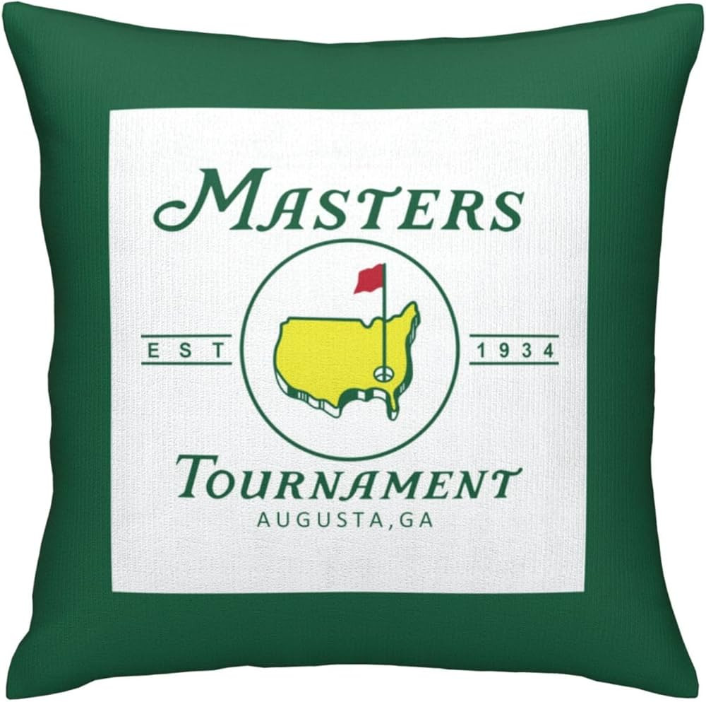 Golf Tournament Pillow Cases Square Decor Car Bed Bedroom Sofa Soft 18"X 18"Inch Polyester Throw ... | Amazon (US)