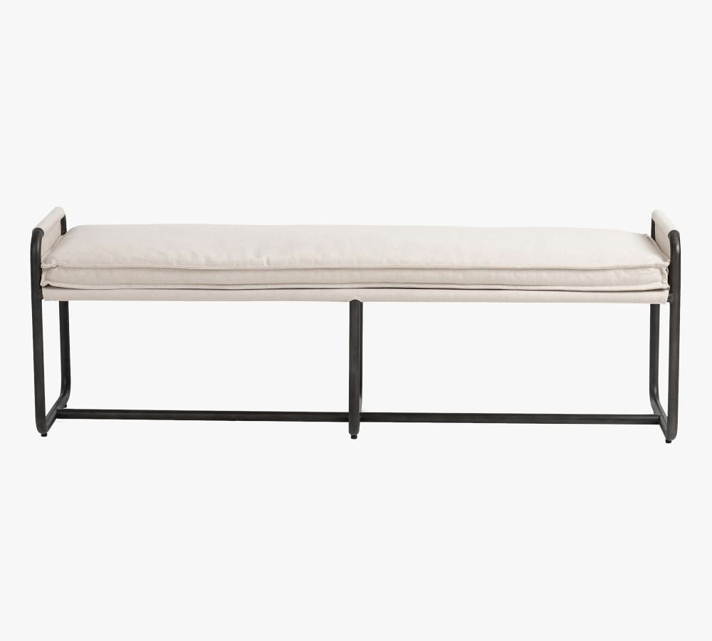 Cheswick Linen Bench | Pottery Barn (US)