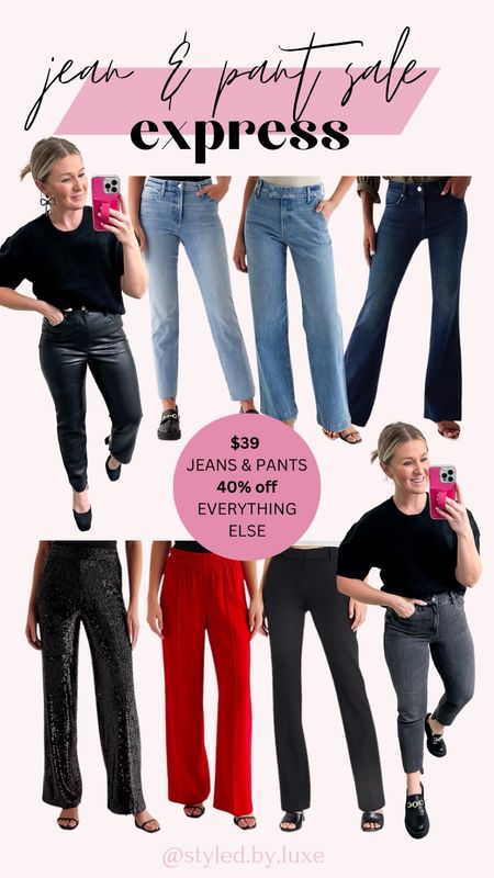 Express sale alert! Express jeans and pants are all $39 plus 40% off everything else!

#LTKsalealert #LTKstyletip