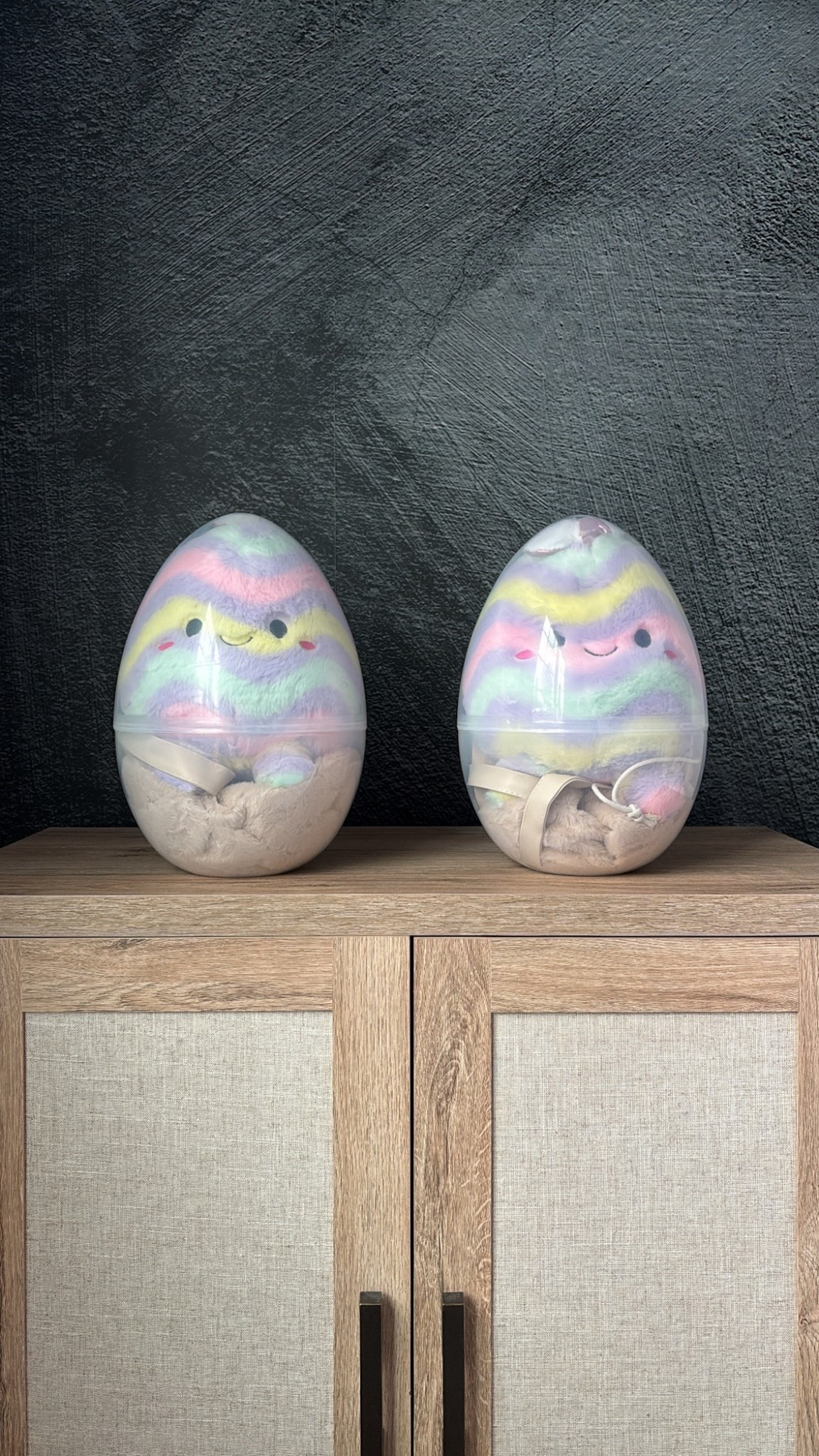 E A S T E R / our Easter egg hunt is a golden egg hunt this year, but I added two Crystal Eggs with bigger surprises inside. Each one has a colorful egg plush and bunny bag. These items are from Dollarama for $5 each. So $10 per crystal egg. Such a fun way to make the hunt extra exciting.

#LTKkids #LTKcanada #LTKfamily