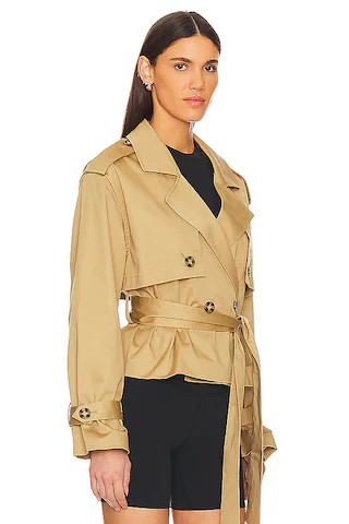 The Cropped Charles Trench Coat
                    
                    Favorite Daughter | Revolve Clothing (Global)