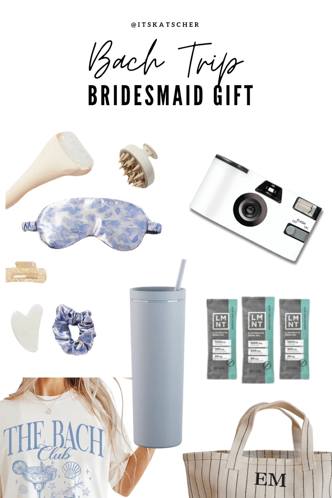 Bridesmaid Gift Guide 🤍
Bach Trip!
