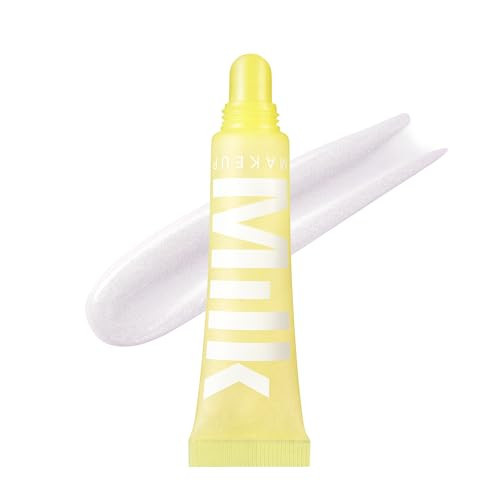 Milk Makeup Balmade Electrolyte Lip Balm – Hydrating, Sheer Gloss Nourishes + Replenishes Moisture – Clean, Vegan Formula with High-Shine Finish – Electron (Clear Shimmer, Citrus Lemon), 0.4oz | Amazon (US)
