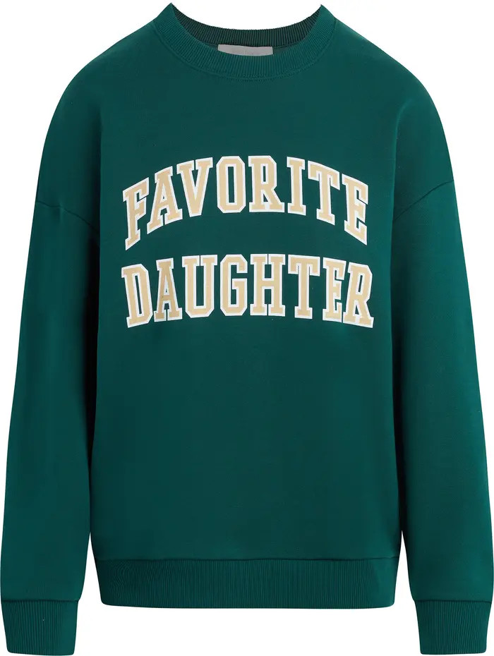 Collegiate Cotton Blend Sweatshirt | Nordstrom