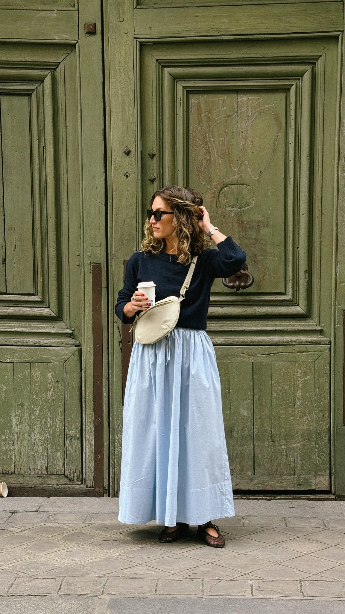 Paris // Day Five 

Quince sweater, XS, TTS. Pistola skirt, XS, runs big. Steve Madden flats, sold out, similar linked. Abby Alley bag, ASHLEYR15 for 15% off. Quince sunglasses.

#LTKPetite #LTKOver40 #LTKTravel