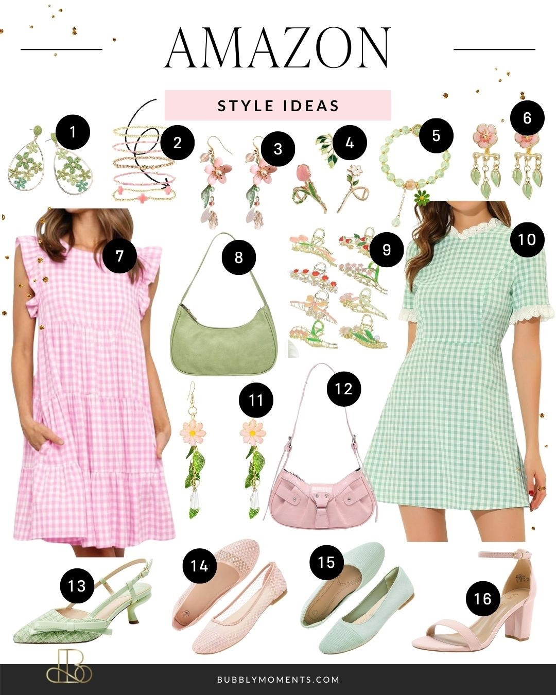 Playful colors, soft details, and feminine styling that feels fun yet wearable 🤍 This edit is perfect if you love outfits that feel light, charming, and easy to put together while still looking intentional.

Everything here is designed to mix effortlessly—creating looks that feel fresh, flattering, and comfortable without sacrificing style. These are the kinds of pieces that instantly lift your mood and make getting dressed feel exciting.

Save this collage for everyday outfit inspiration and tap through to shop the full look ✨

#LTKfinds #LTKfashion #LTKstyle #AmazonFinds #AmazonFashion #AmazonStyle #FeminineStyle #PastelStyle #CuteOutfits #OutfitIdeas #OutfitInspo #AffordableStyle #WomensFashion #StyleInspiration #ShopMyLooks #LTKCreator #LTKDaily #FashionFinds #OnlineShopping #AmazonDeals #ChicStyle #SoftStyle #ClosetInspo #PrettyDetails

#LTKdayinmylife #LTKootd #LTKgrwm