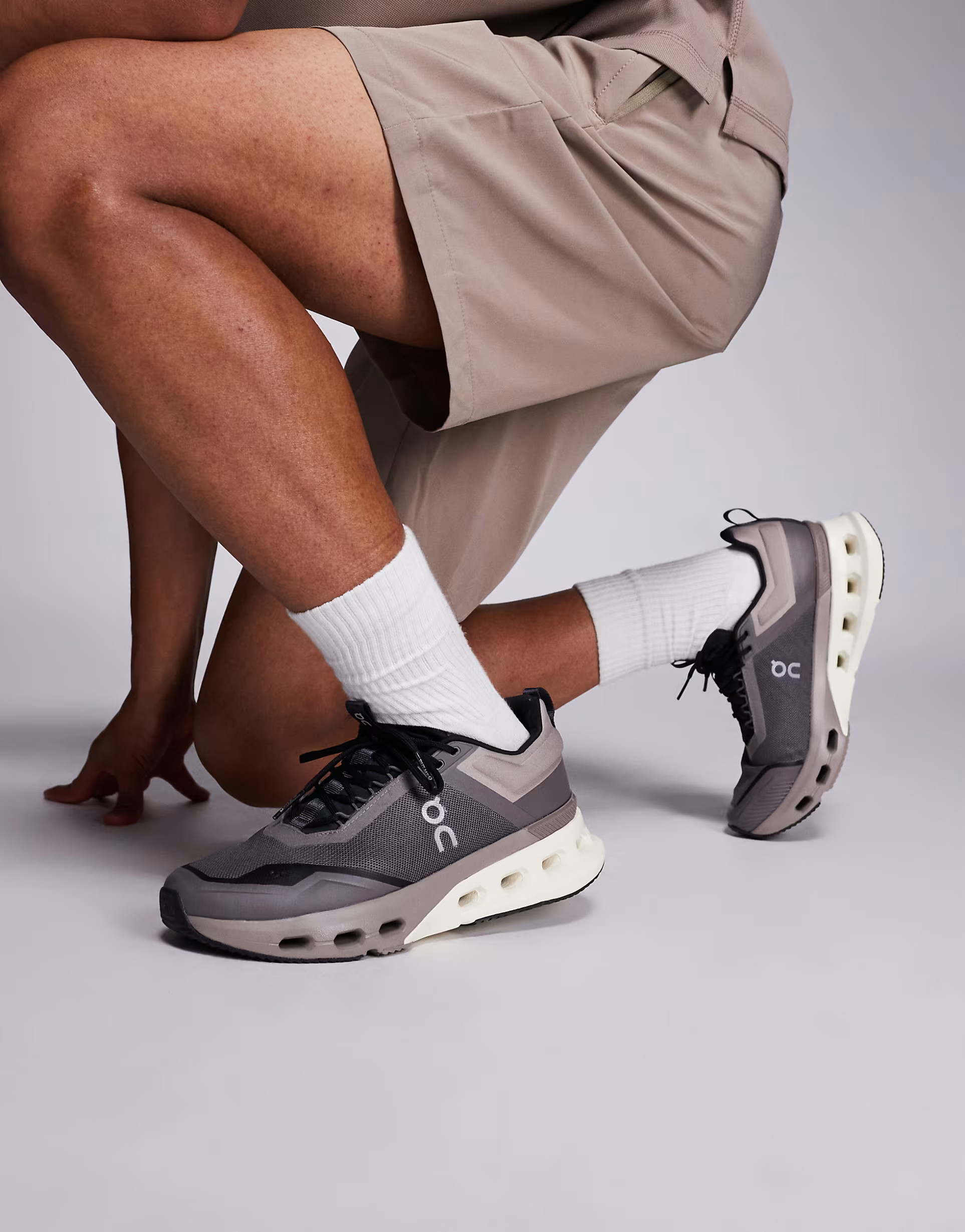 ON Cloudnova X training trainers in grey | ASOS (Global)