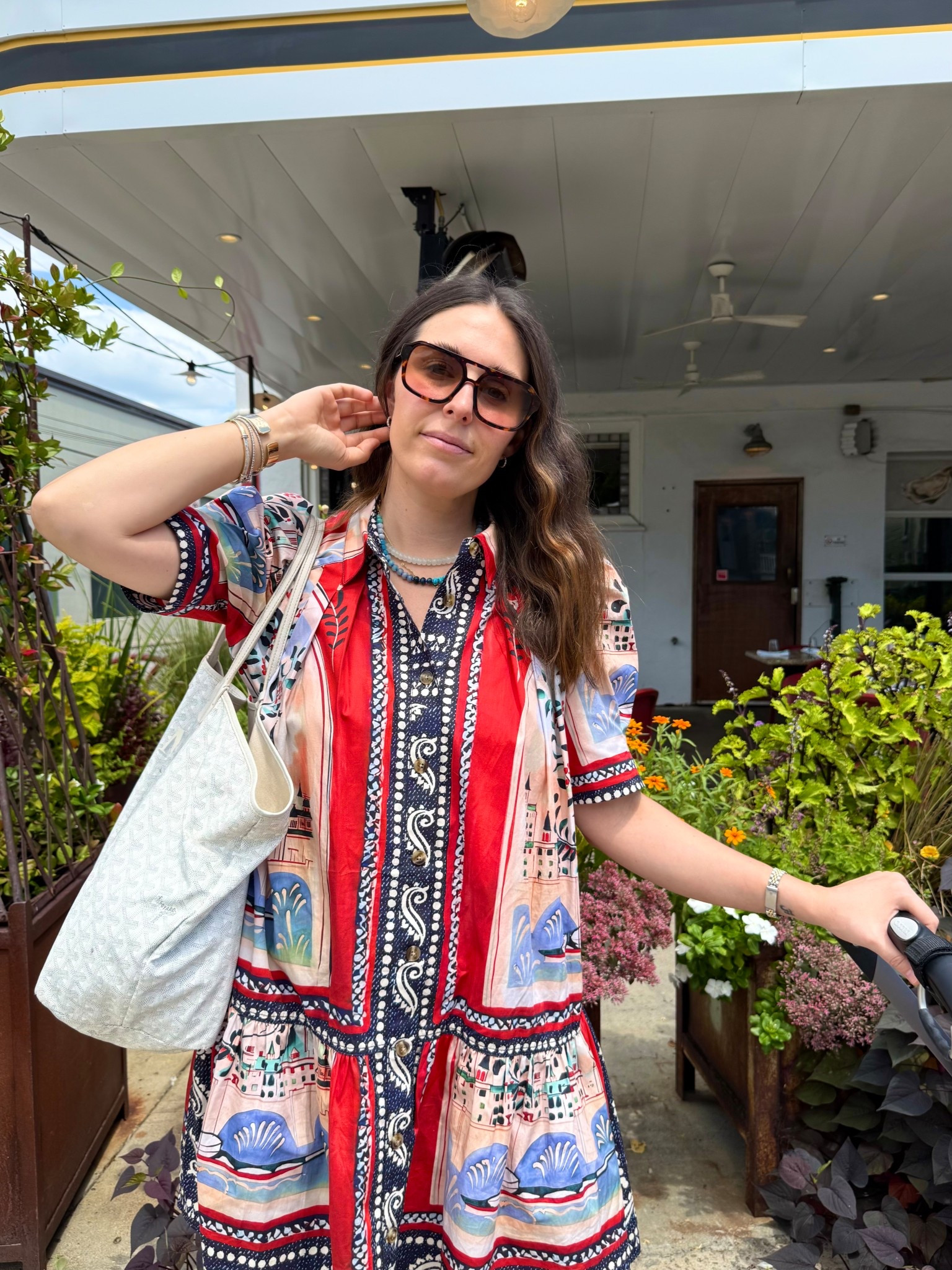 End of summer outfit. Labor Day outfit fit. Dress. Mini dress. Red dress. Puff sleeve dress. Aviator sunglasses. Sunglasses under $100. Under $100. Necklace stack. Amazon necklace stack. Goyard. Mom style. LTKseasonal. Ltkfindsunder100.

#LTKStyleTip #LTKSeasonal #LTKFindsUnder100