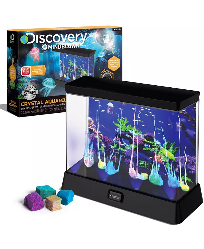 Crystal Aquarium Tank DIY Underwater Garden | Macy's