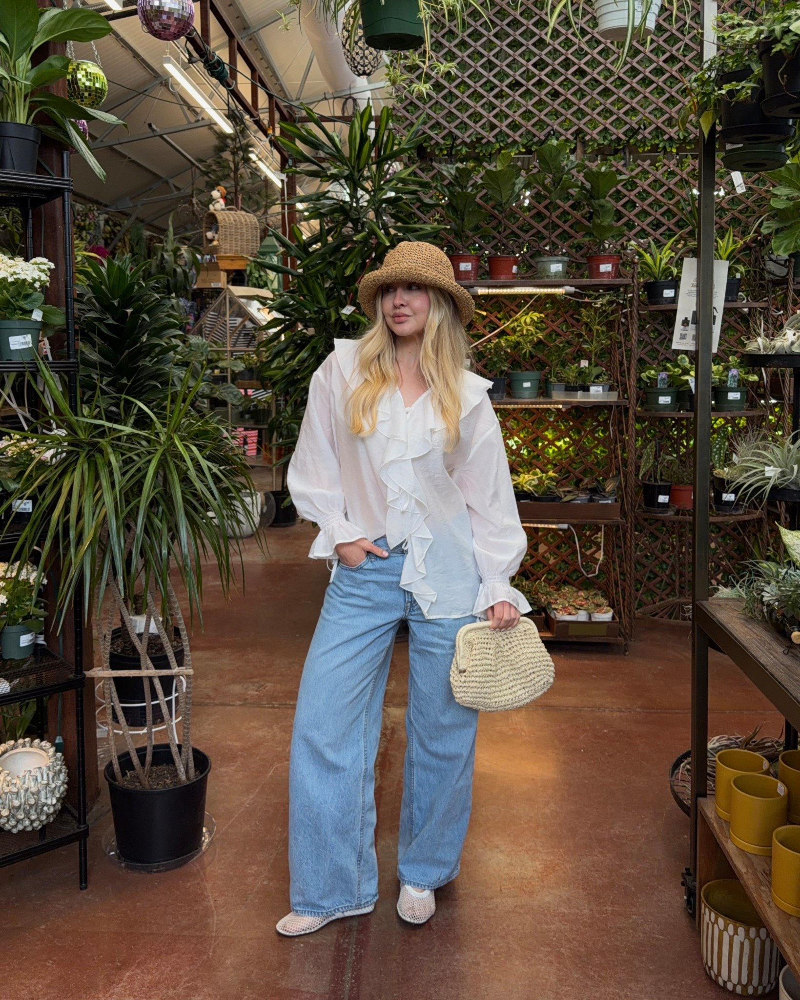 OOTD for family brunch 👒🪴🪏✨

#LTKdayinmylife #LTKootd #LTKSeasonal