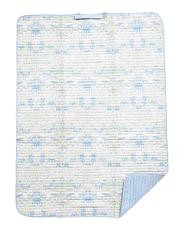 Outdoor Reversible Strawberry Thief Picnic Blanket | TJ Maxx