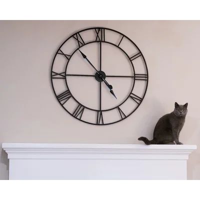 Oversized Abrial 36" Wall Clock 17 Stories | Wayfair North America