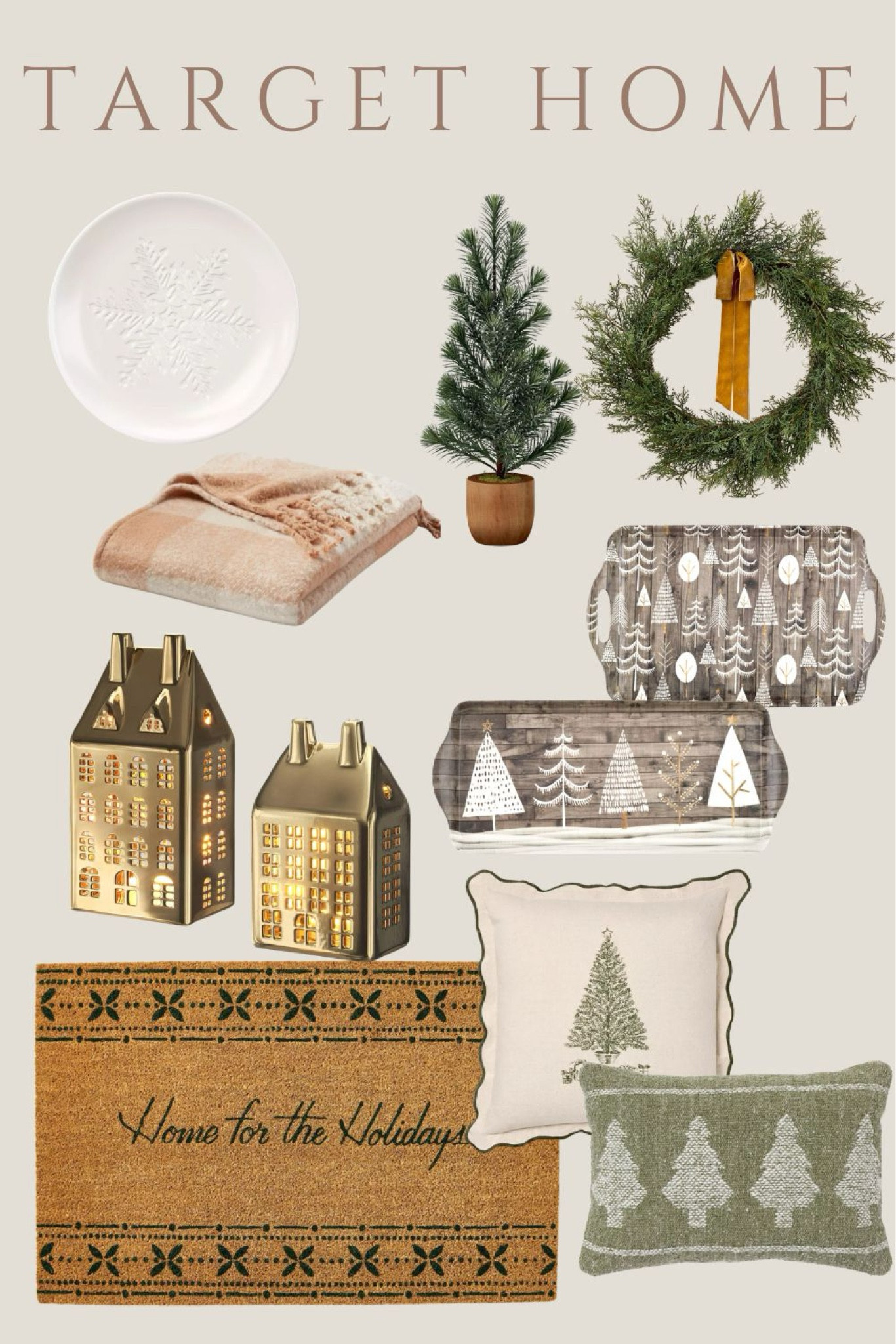 Holiday home finds from Target!

#LTKSeasonal #LTKHome #LTKHoliday