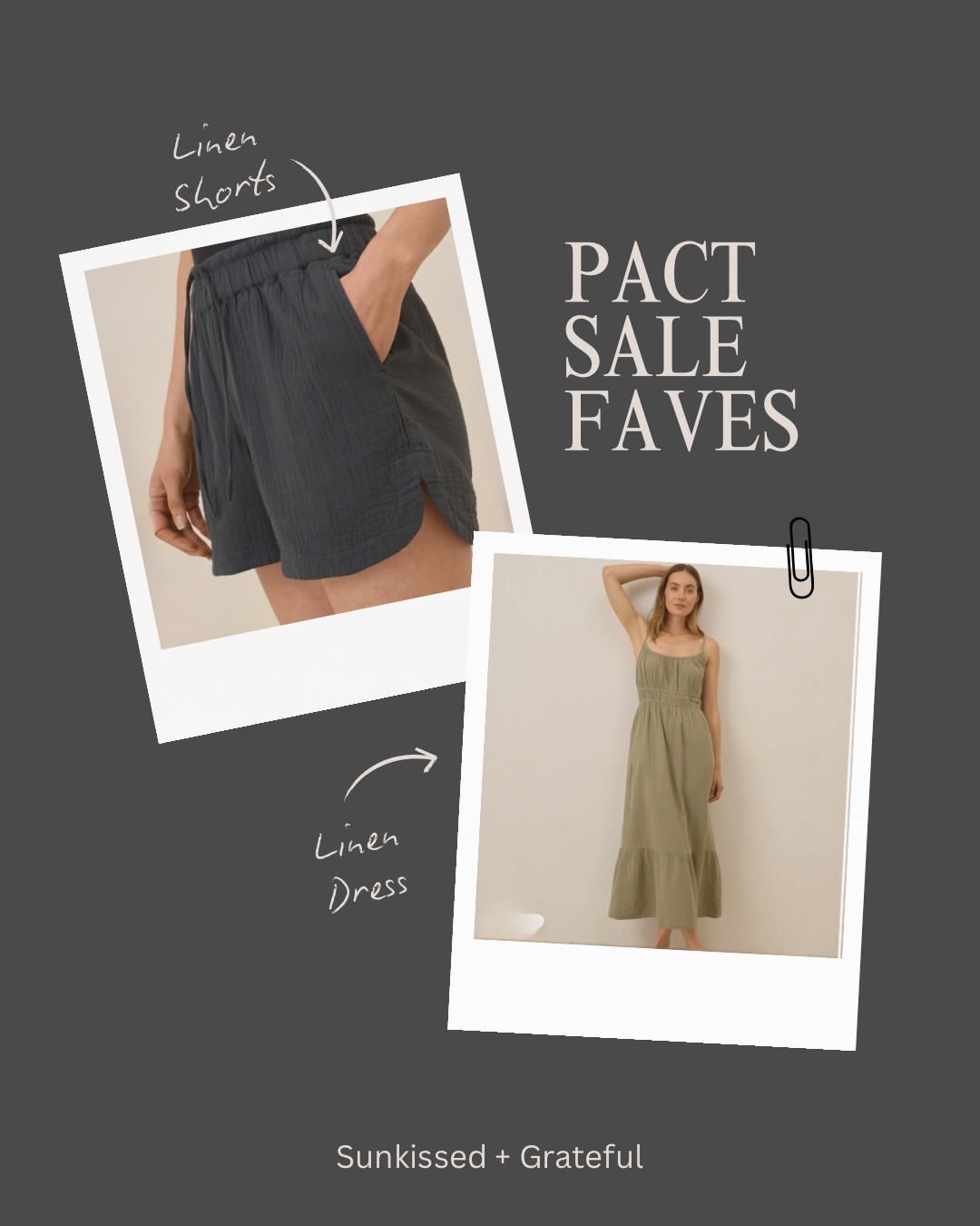 Pact sale favorites!!! Linen shorts and linen dress are perfect for spring and summer!!! 

#LTKMidsize #LTKSaleAlert #LTKSummerEdit