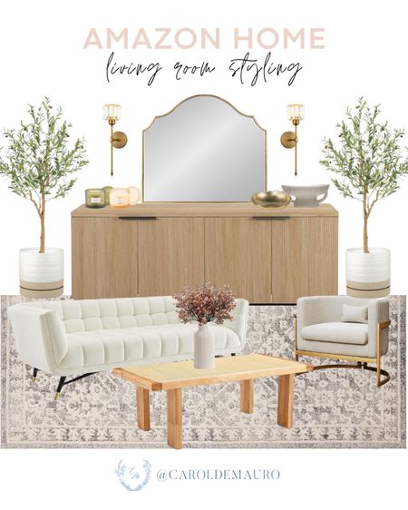 Level up your living room with this styling inspo and check out this collection of affordable and high-quality furniture and decor pieces from Amazon!
#springrefresh #modernhome #neutralstyle #interiordesign

#LTKSeasonal #LTKstyletip #LTKhome