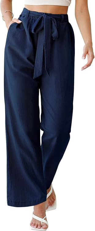 Navy Trousers | Amazon (UK)