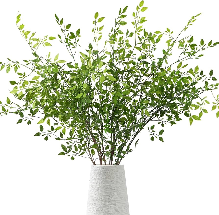 Dremisland 2PCS Artificial Plants 43.3" Artificial Bamboo Plant for Vase Nandina Branches Artific... | Amazon (UK)
