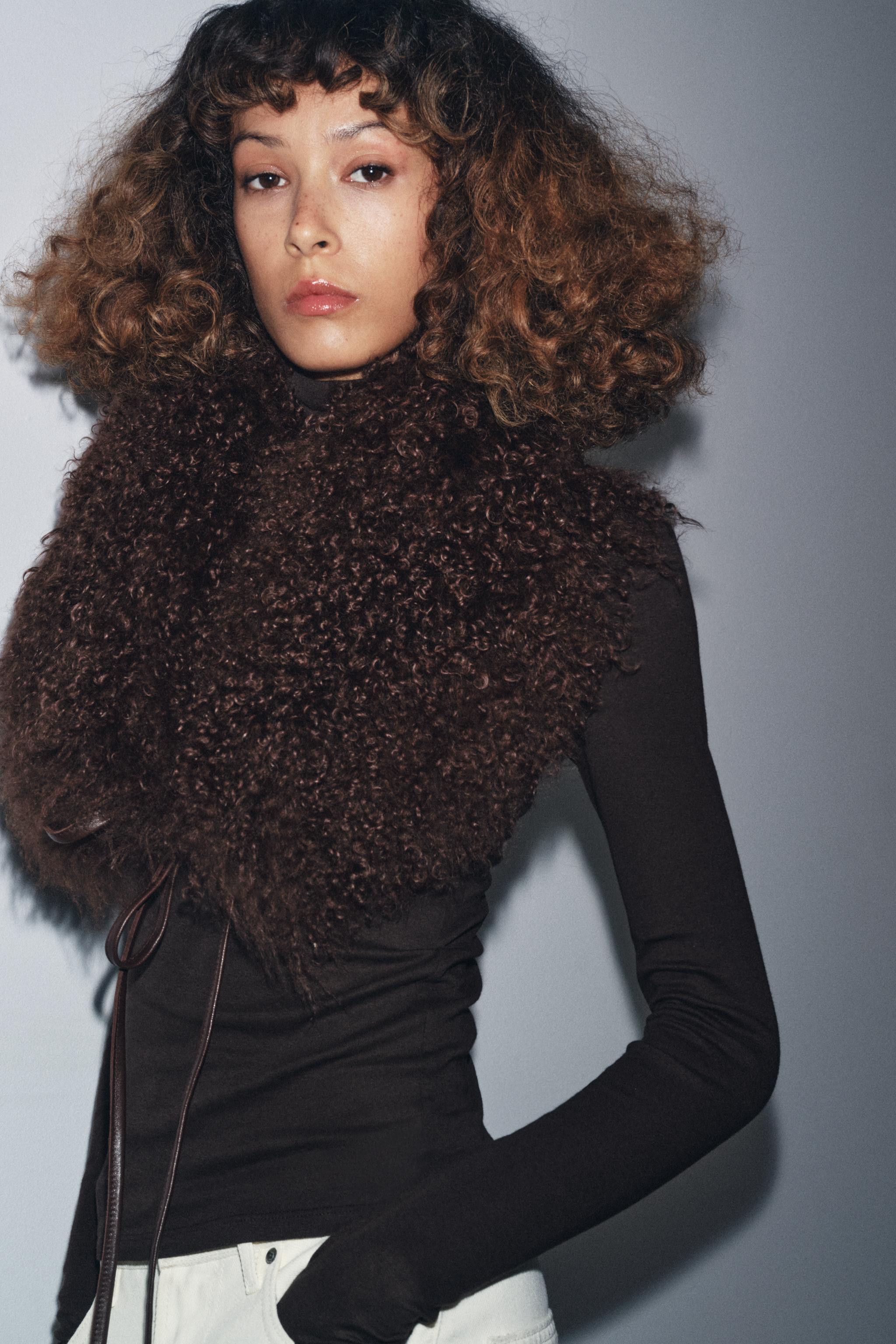 SLIM MOCK NECK T-SHIRT | Zara US