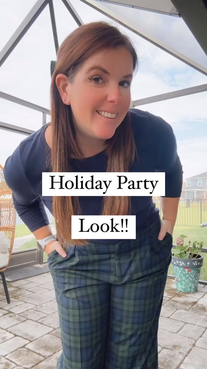The cutest holiday look for the office holiday party! The trousers and top are both from Loft and are on sale! They runs TTS and you get 50% off, plus an additional 15% off when you spend more than $125 and use code CYBER! 

#LTKstyletip #LTKHoliday #LTKsalealert