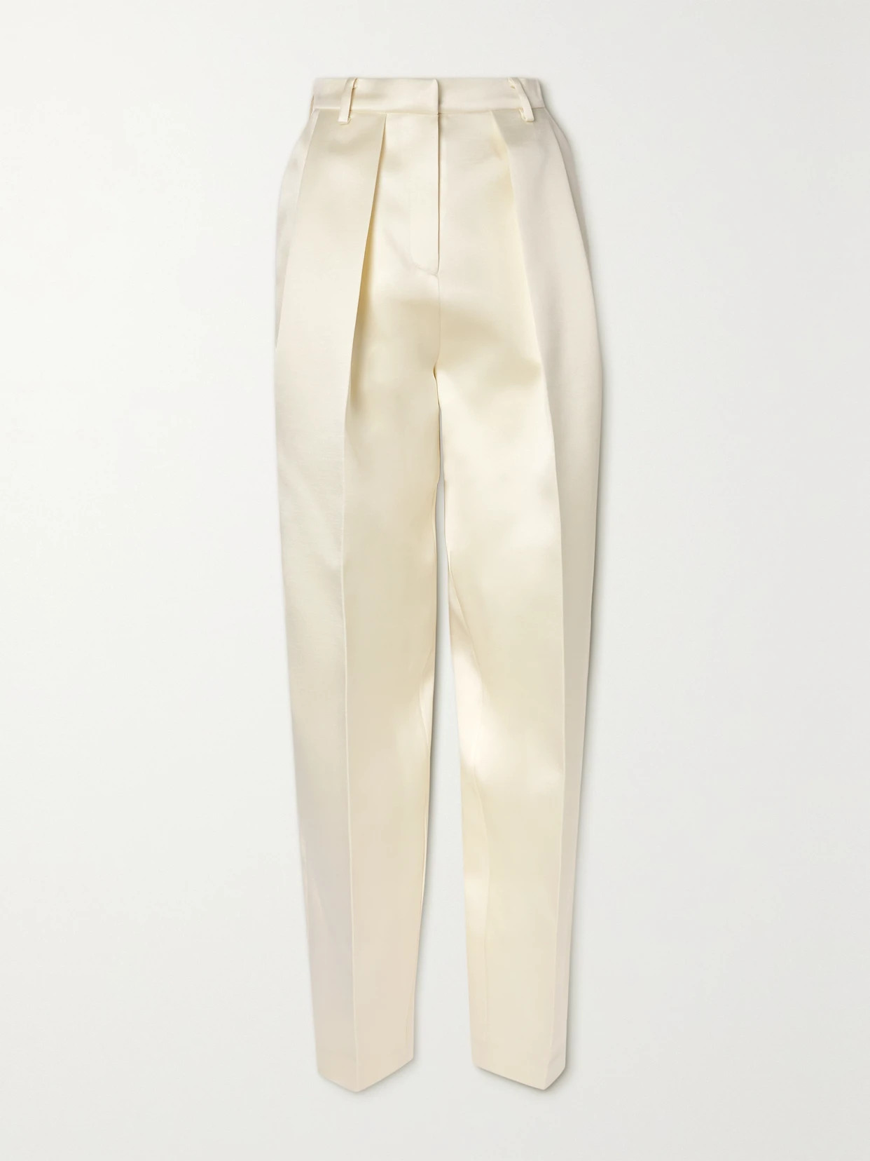 Magda Butrym - Wool Tapered Pants - White | NET-A-PORTER (US)