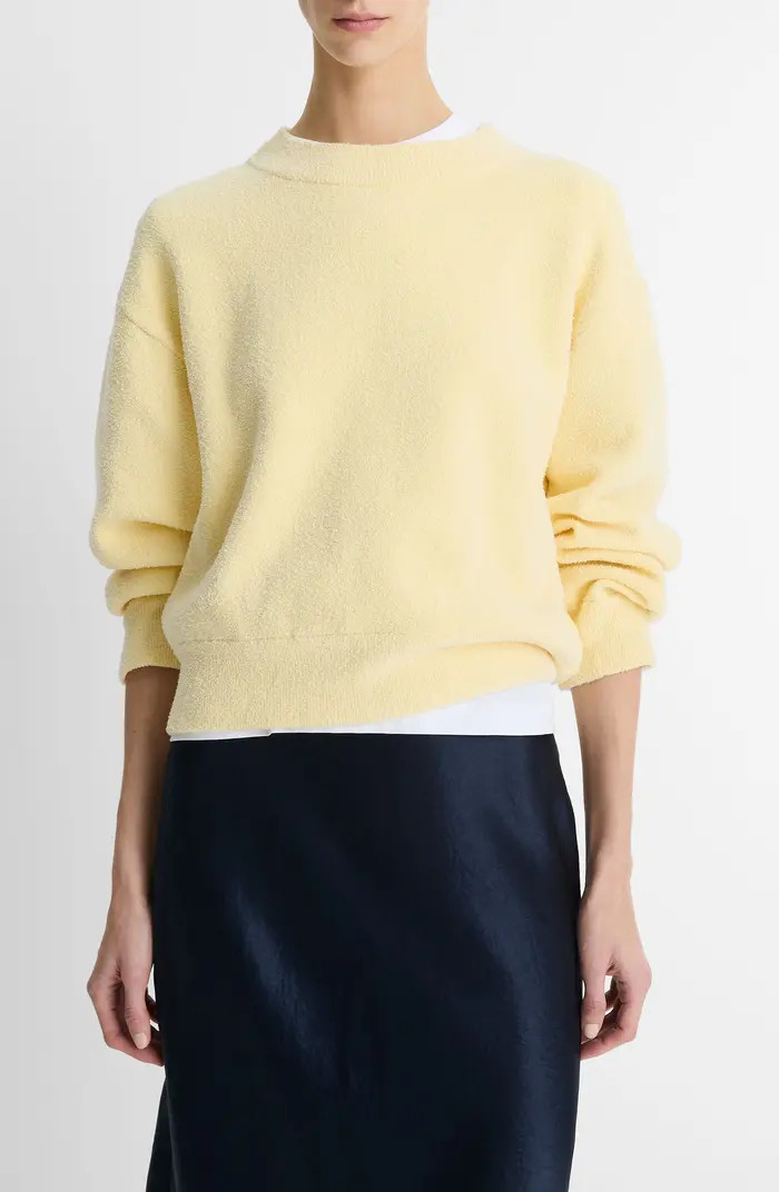 Bouclé Crewneck Sweater | Nordstrom Rack