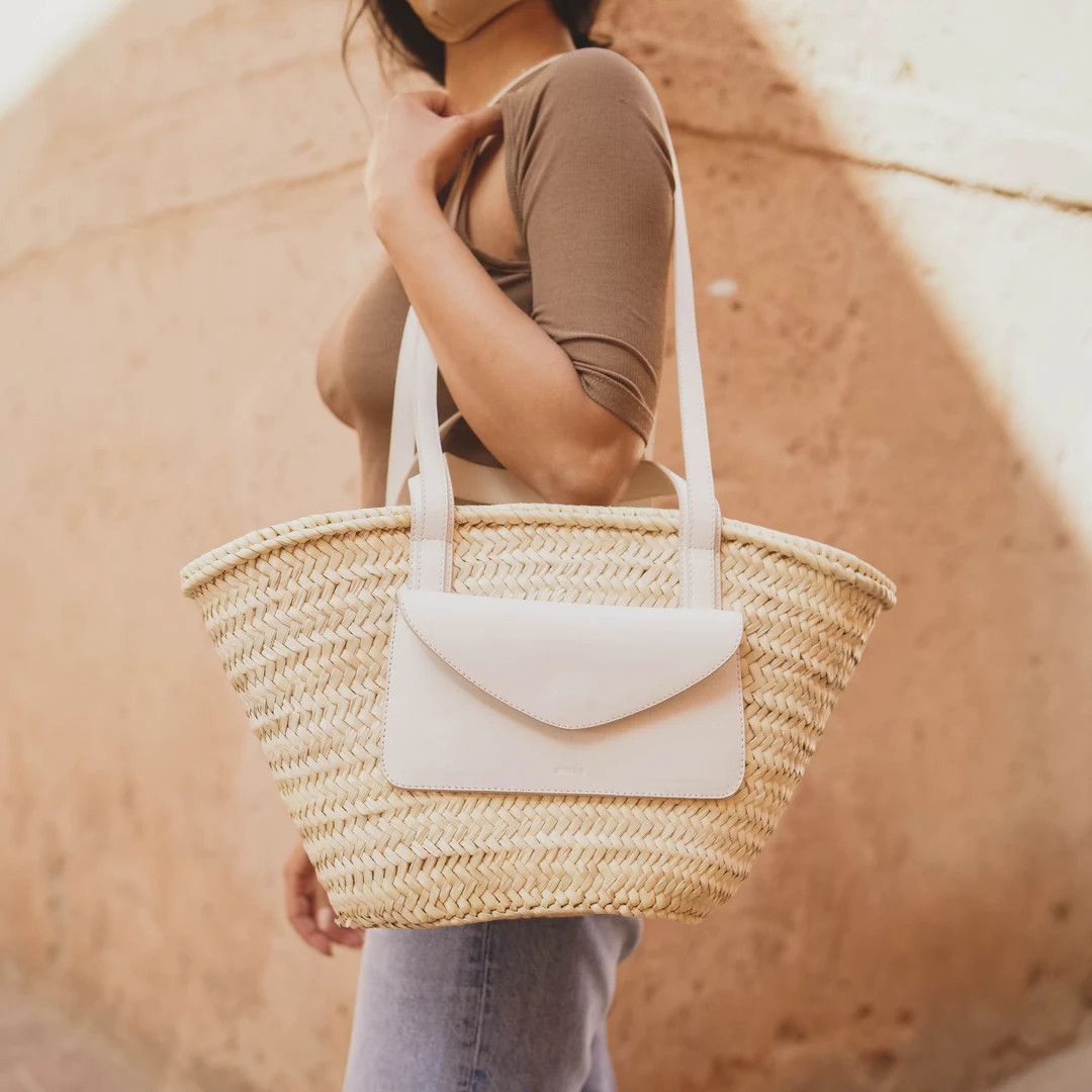 Straw Bag, Straw Basket, Natural Bag, Beach Bag, Handmade Bag, Morocco Bag, Moroccan Basket, Cros... | Etsy (US)