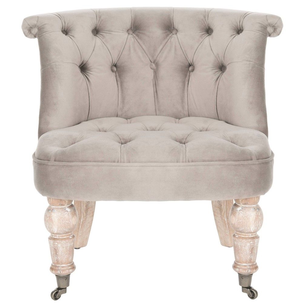 Upholstered Chair Light Gray - Safavieh | Target