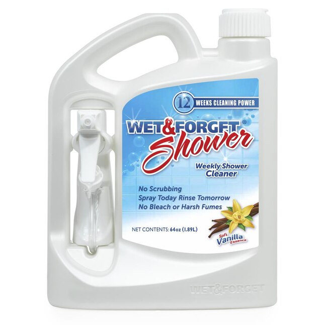 Wet & Forget 64 Fluid ounce(s) Soft vanilla essence Shower and Bathtub Cleaner | Lowe's