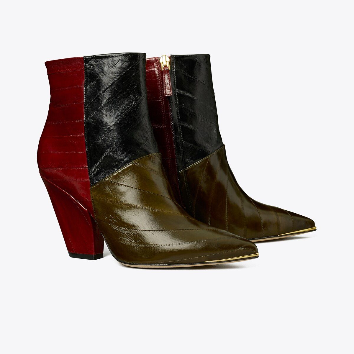 Lila Eel Zip-Up Ankle Boot | Tory Burch (US)