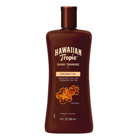 Hawaiian Tropic Dark Tanning Oil - 8oz | Target