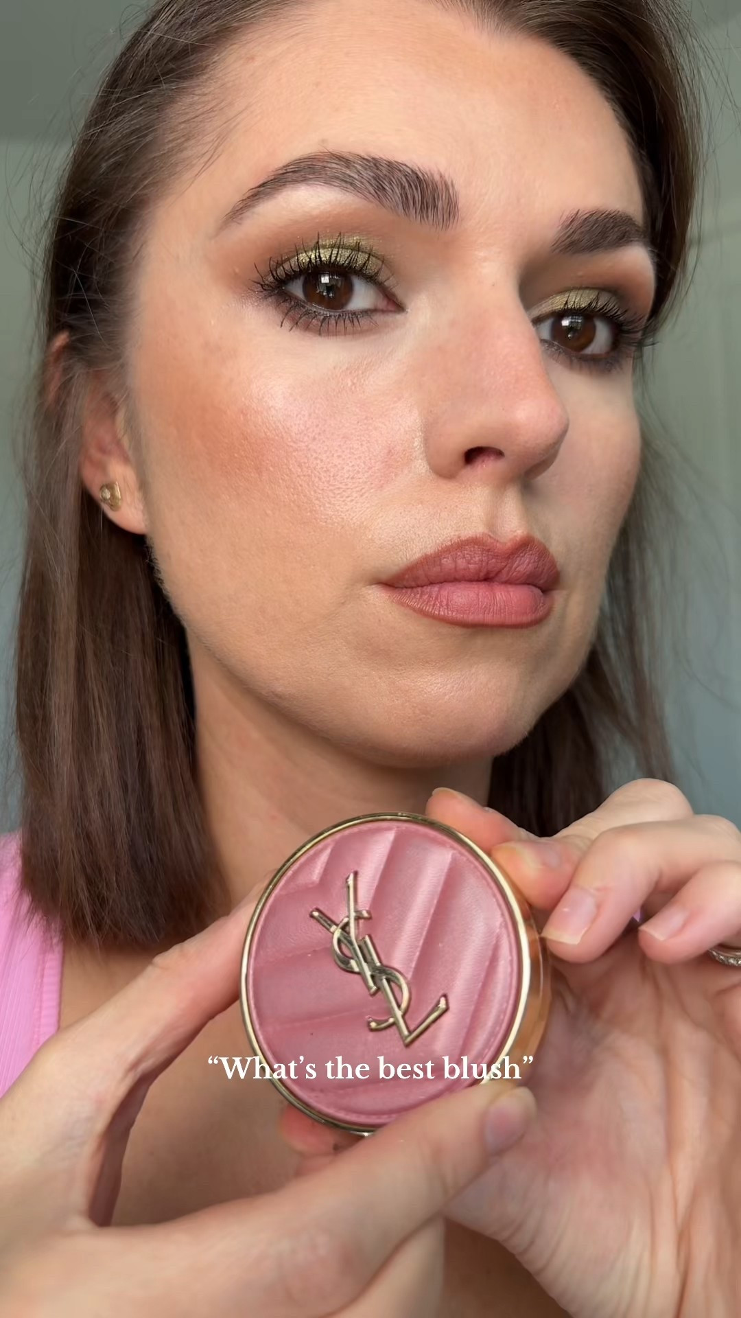 YSL Make Me Blush Blurring Powder Blush in the shade 44 Nude Lavalliere - iconic dusty pink satin. My favorite blush and the best powder blush! #blush #makeup #luxurymakeup #powderblush #yslbeauty 

#LTKBeauty