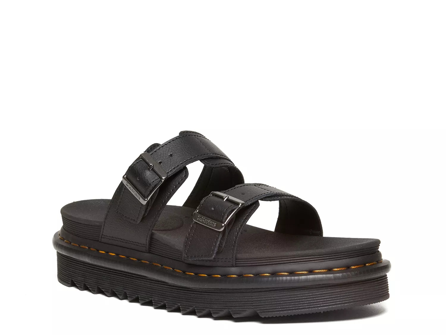 Dr. Martens Myles Platform Sandal | Women's | Black | Size UK 5 / US 7 | Sandals | DSW