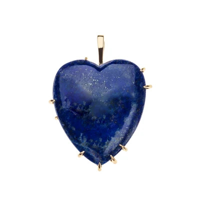 LOVE Carry Your Heart Pendant in Lapis SALE | Jane Win