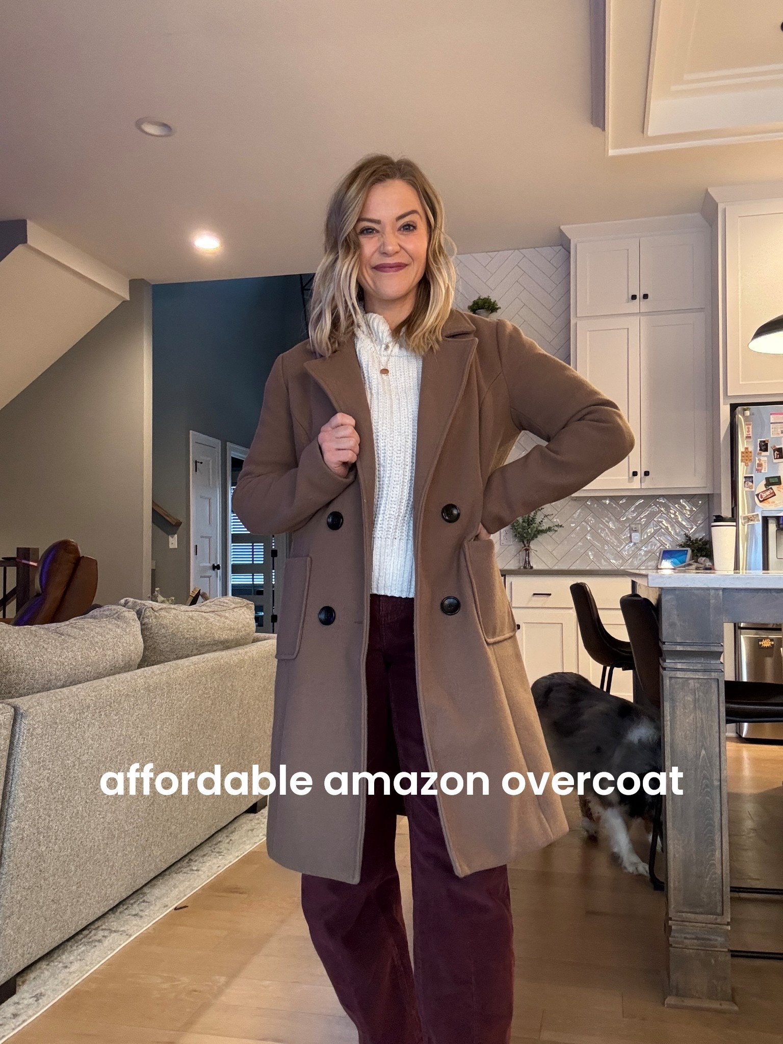 This Amazon overcoat is super affordable and cozy and perfect when you wanna be warm but also look a little nicer! 

Amazon find / pea coat / petite fashion / church / teacher outfit 

#LTKFindsUnder50 #LTKmomlife #LTKootd