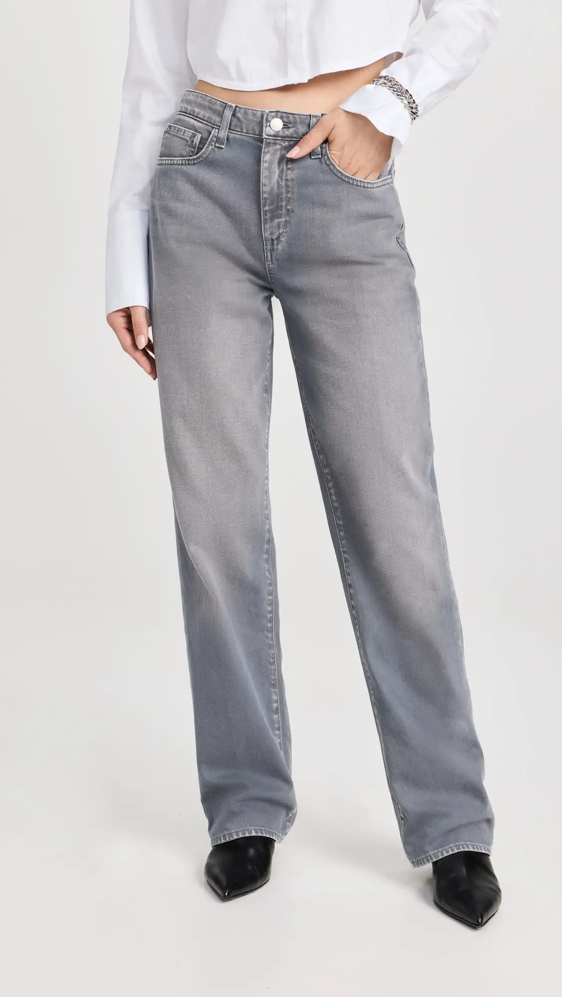 L'AGENCE Jones Ultra Stovepipe Jeans | Shopbop | Shopbop