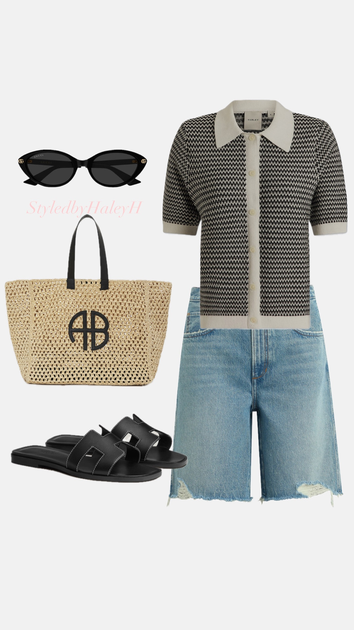 Cute and casual everyday style. I’ve been loving longer shorts they make you look more stylist without additional effort.  

#LTKootd