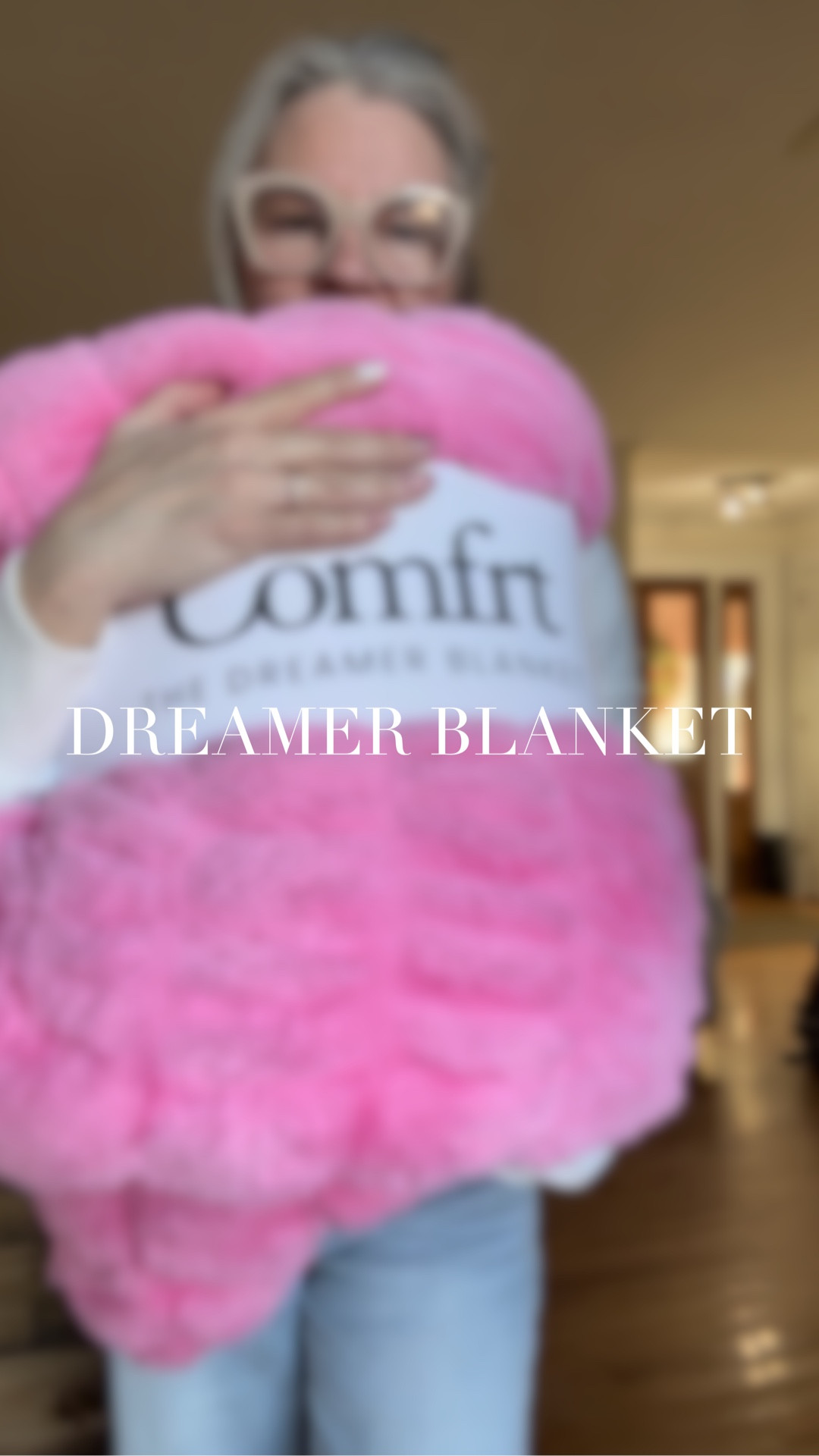 💕The weighted cotton candy colored dreamer blanket from comfort is so dreamy. The bounce, the stretch, the softness is incomparable.
. Other colors to choose from. I got the small but it also comes in large. Perfect for gift giving. 

#LTKselfcare #LTKSaleAlert #LTKHome