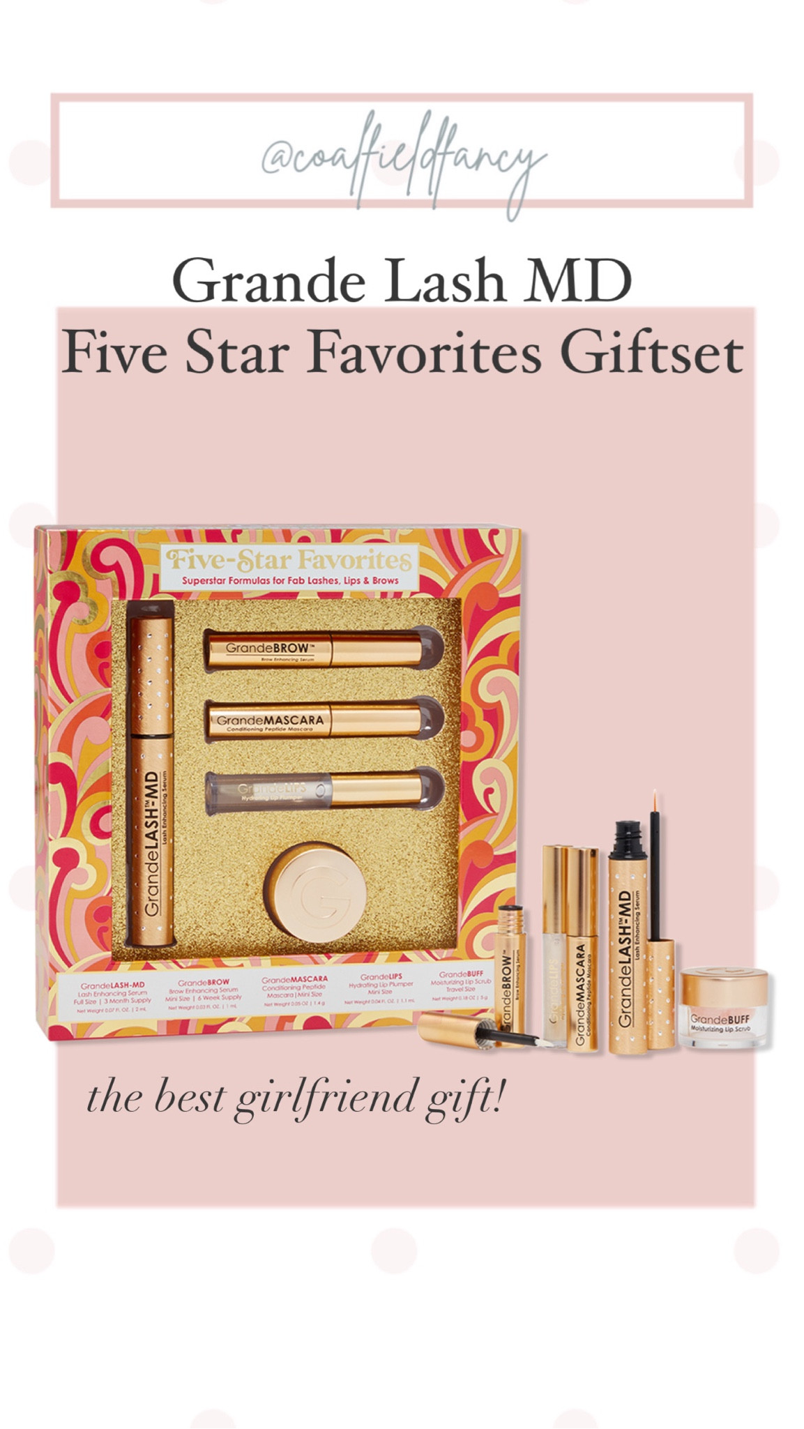 Lash enhancement Giftset!
I use this to keep my lashes looking long and lush! During the holiday season, this is my favorite gift to give to my girlfriends as many of them won’t buy it for themselves  but want it! The BEST bestie gift! 

#LTKHoliday #LTKGiftGuide #LTKover40