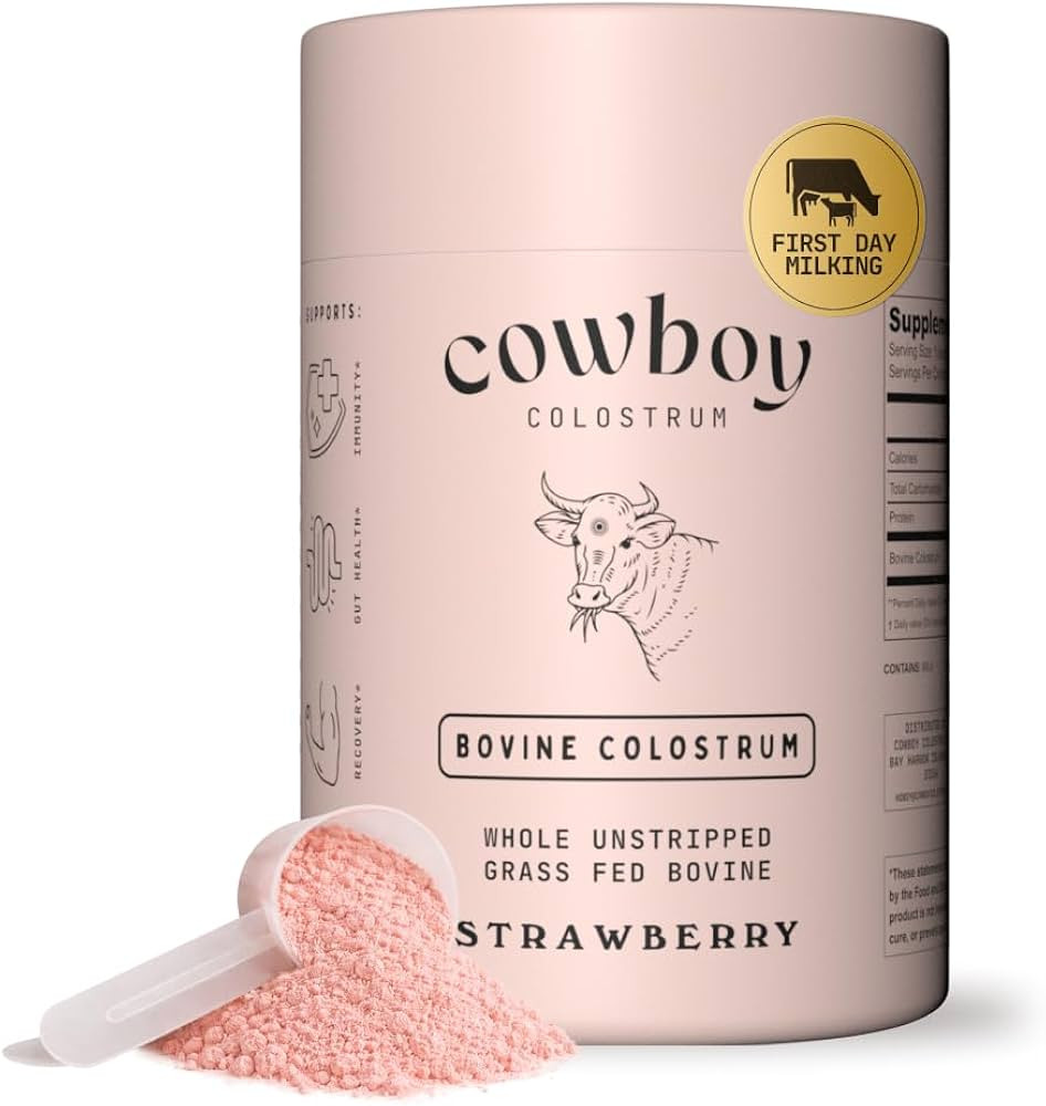 COWBOY - The Exclusive 1st Milking, Whole, Grass Fed Colostrum Supplement for Full Body Health - ... | Amazon (US)