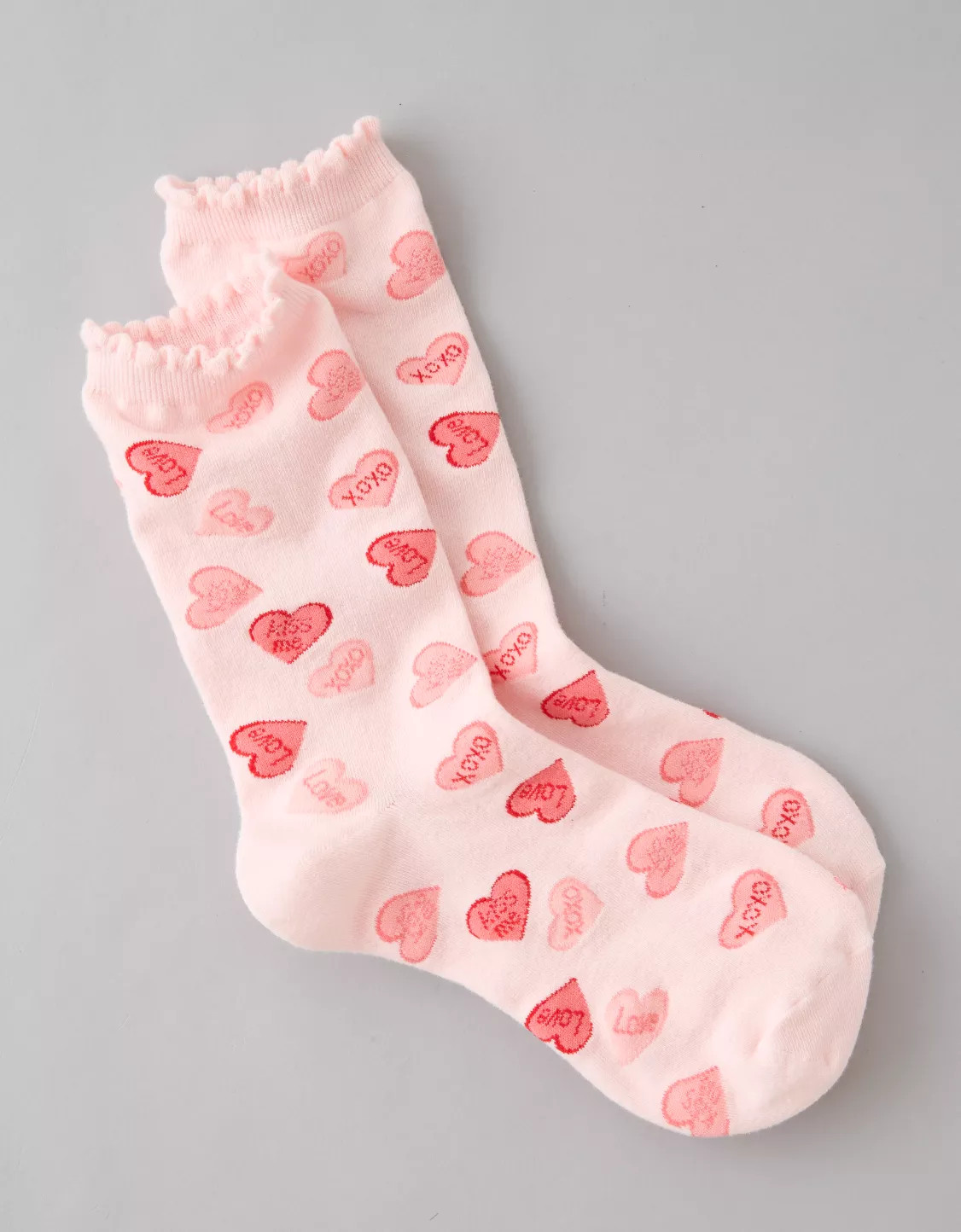 AE Valentine's Day Crew Socks | American Eagle Outfitters (US & CA)